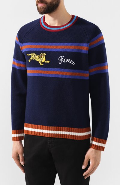 Шерстяной джемпер KENZO, арт. F965PU2283DI, фото 3