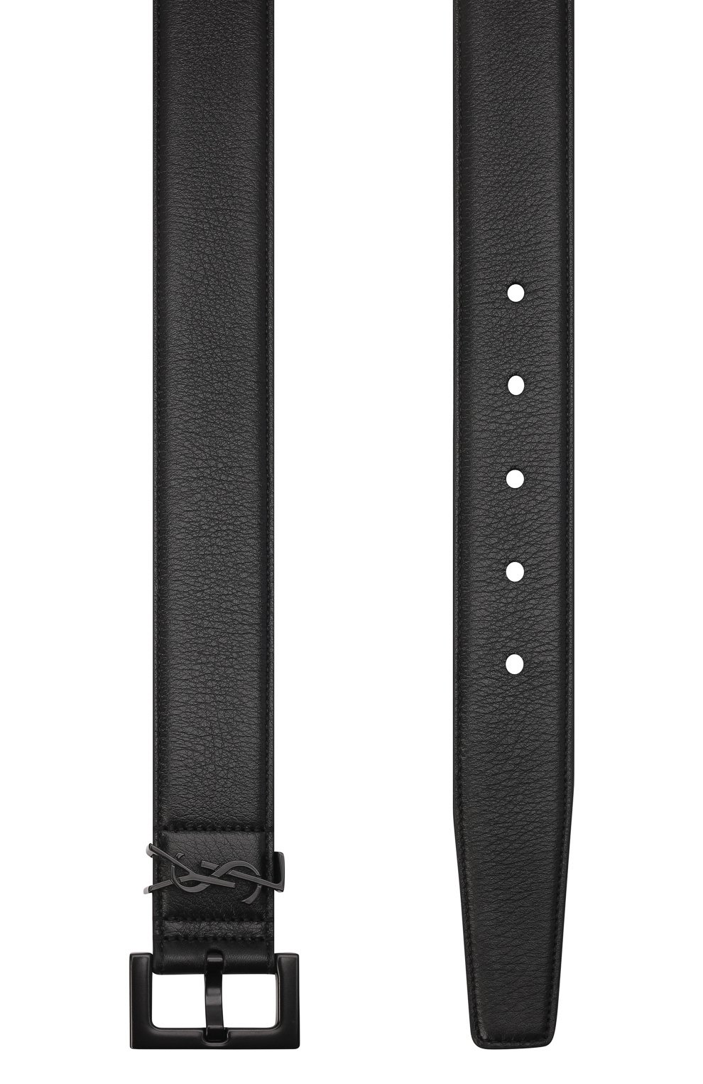 Кожаный ремень SAINT LAURENT, арт. 634440/B000U, фото 3