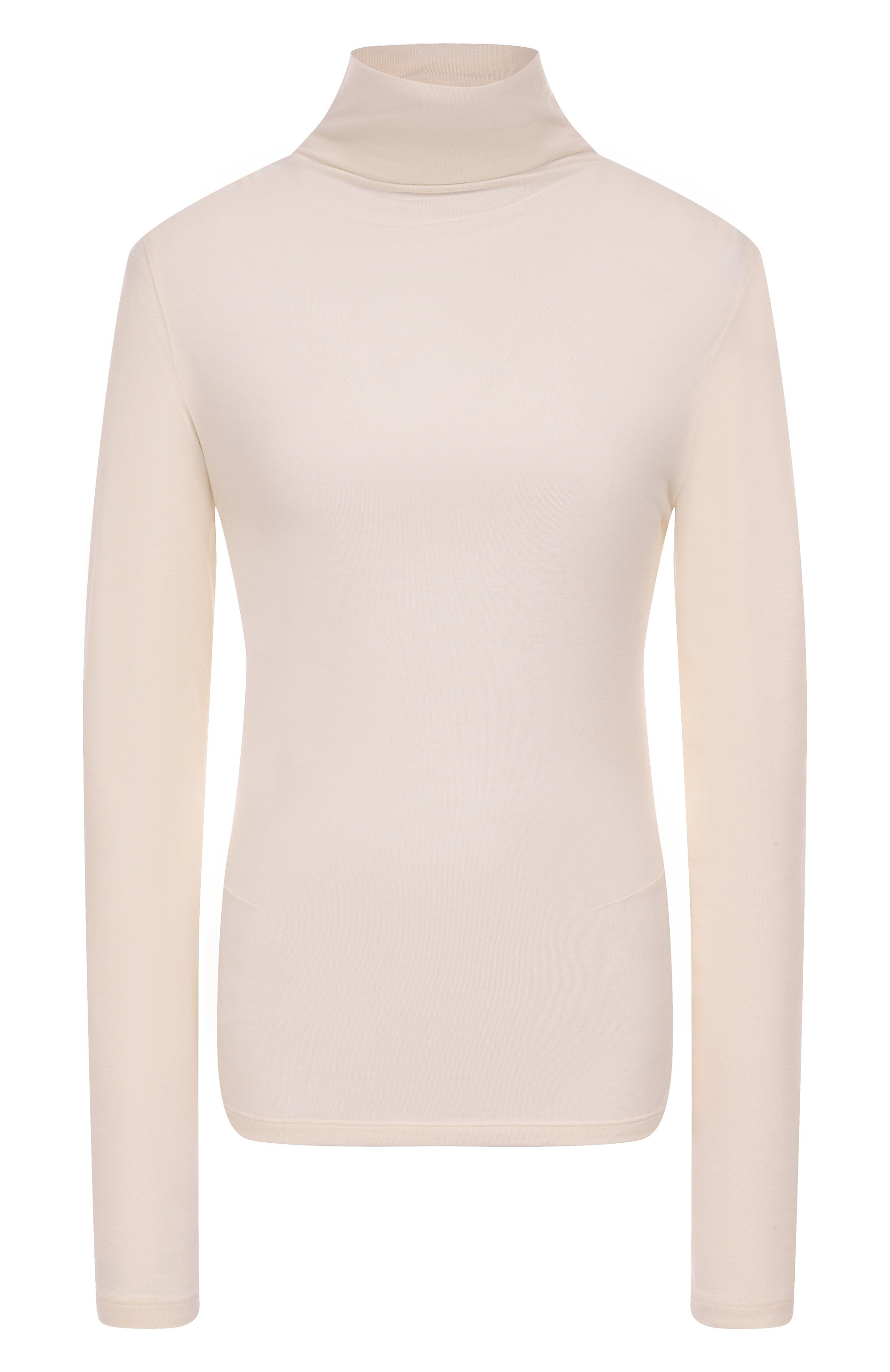 Водолазка из лиоцелла и шерсти BOSS кремового цвета по цене 15950 руб., арт. 50550639, фото 1 Водолазка из лиоцелла и шерсти BOSS, арт. 50550639, фото 1