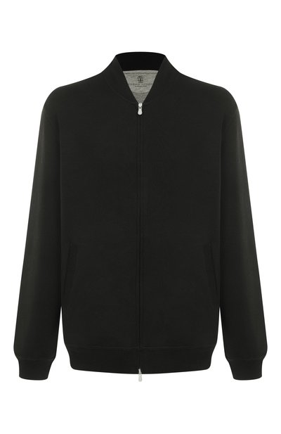 Мужской толстовка из хлопка и кашемира BRUNELLO CUCINELLI, арт. MM8319072G