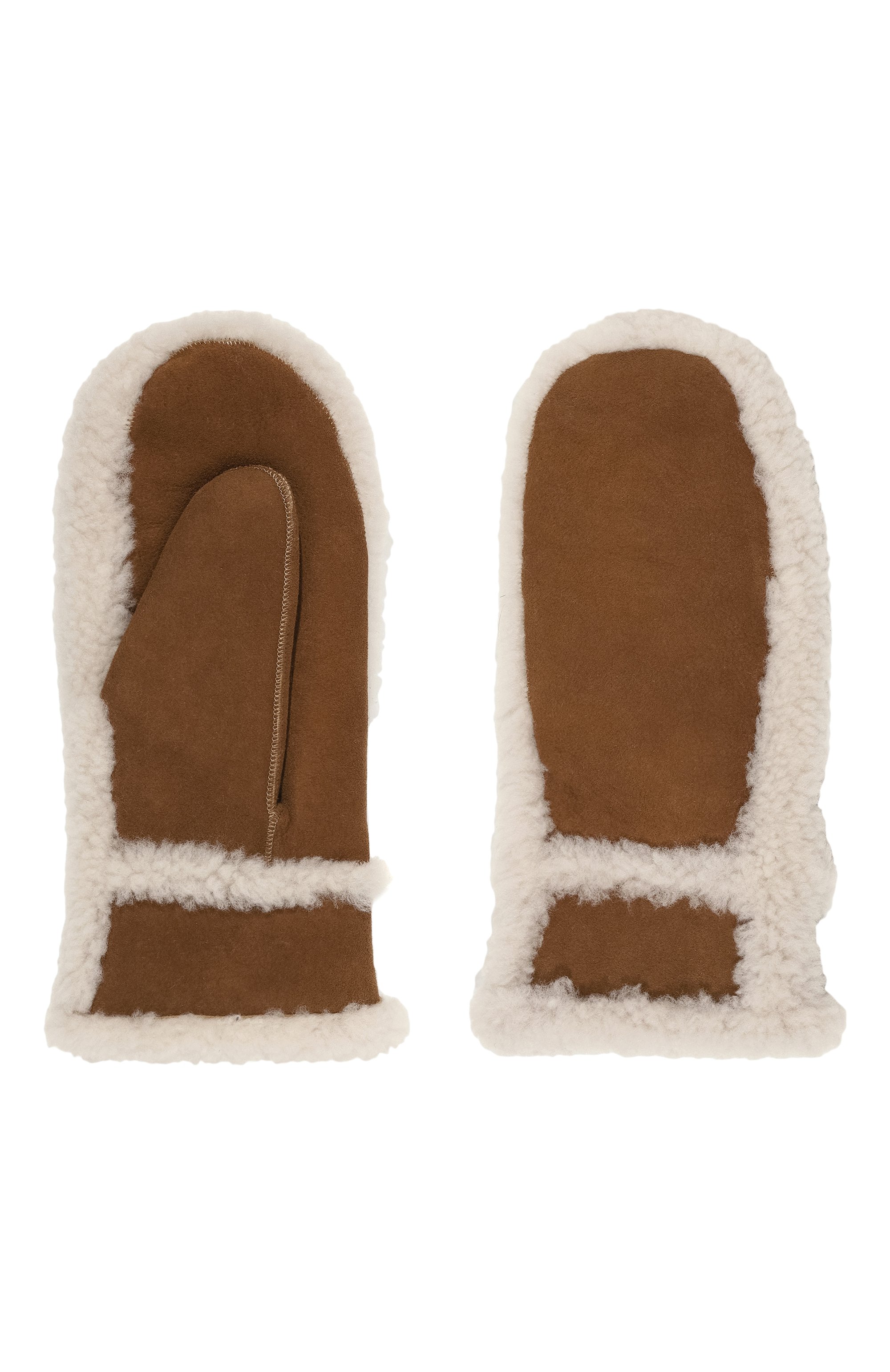 Варежки из овчины YVES SALOMON, арт. 25WAA613XXMSCP, фото 3