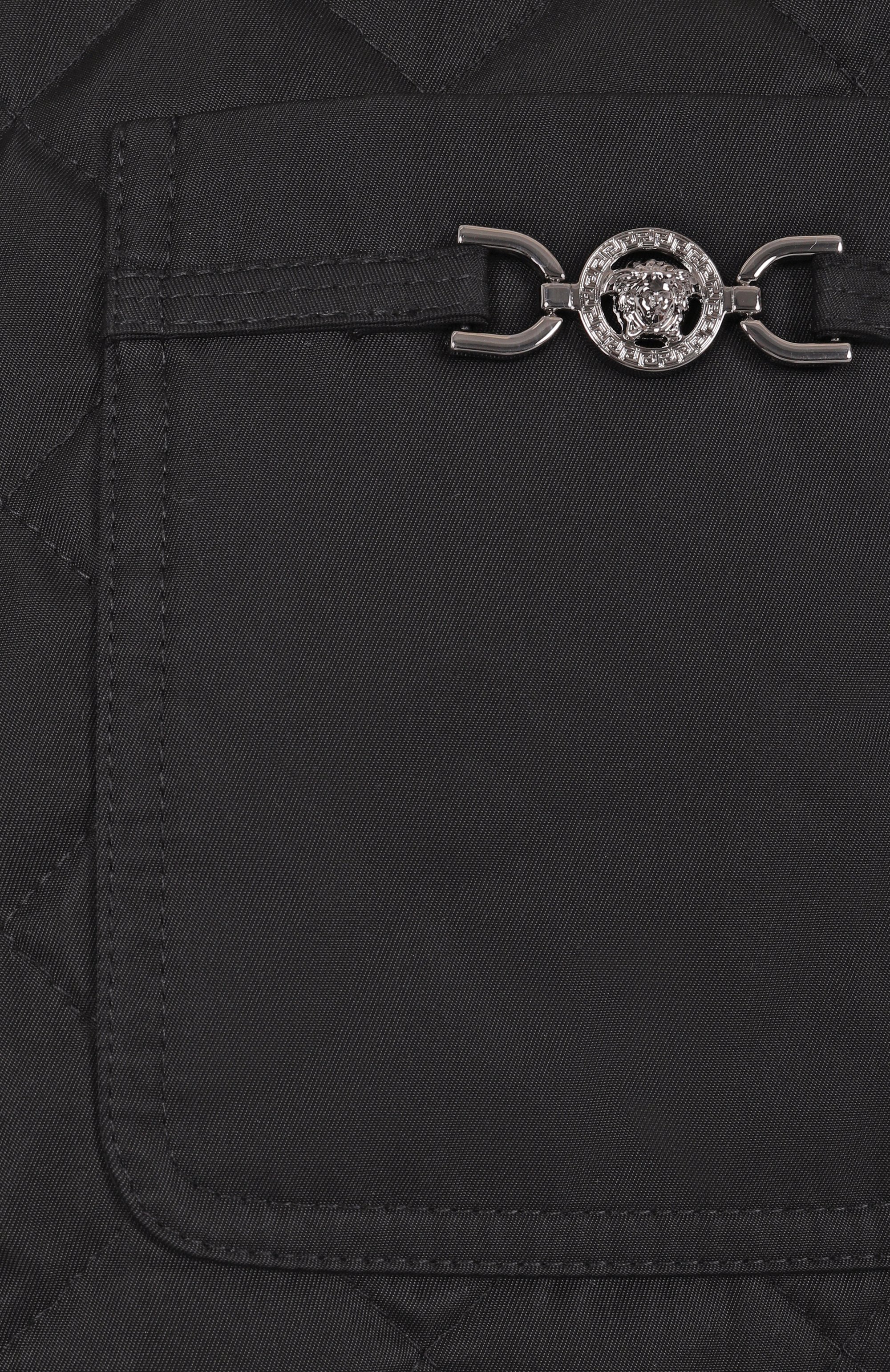 Куртка VERSACE черного цвета по цене 262000 руб., арт. 1018227/1A13519, фото 6 Куртка VERSACE, арт. 1018227/1A13519, фото 6