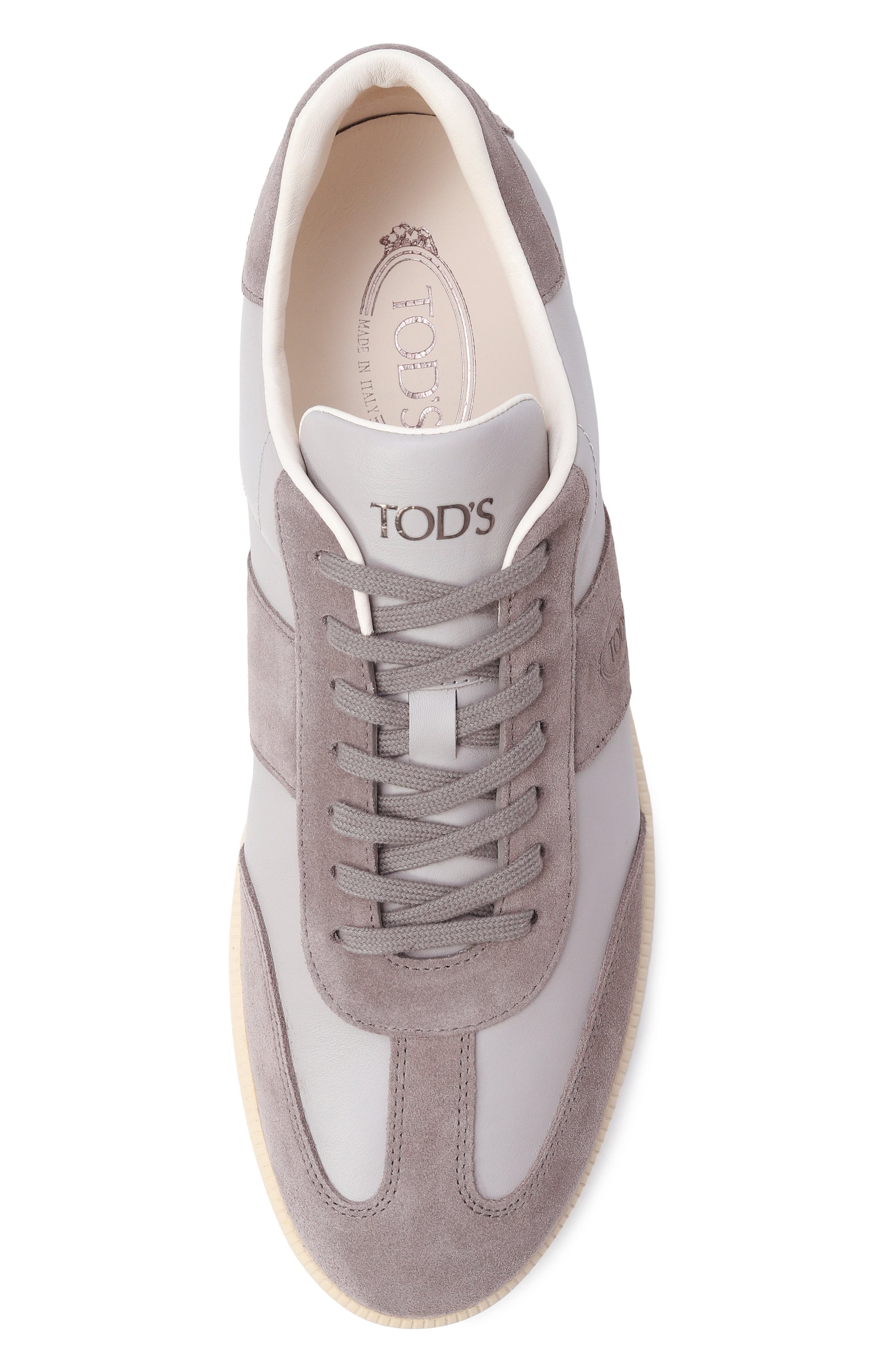 Кожаные кеды tabs TOD’S, арт. XXM68C0GC50/IRA, фото 5