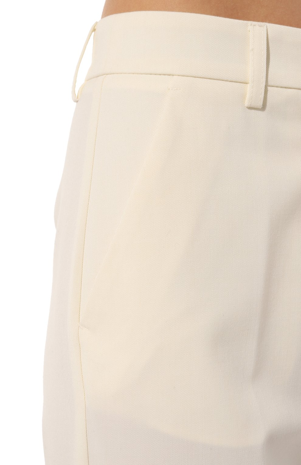 Брюки BEATRICE .B белого цвета по цене 29150 руб., арт. 24FA1938/TWILL, фото 5 Брюки BEATRICE .B, арт. 24FA1938/TWILL, фото 5