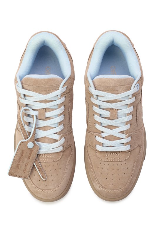 Замшевые кеды Out of Office Off-White 0WIA259F25LEA0096D6D Коричневый  0WIA259F25LEA0096D6D Фото 6