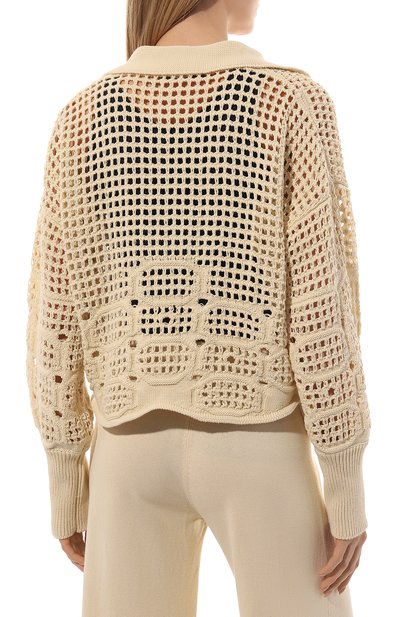 Хлопковый свитер BEATRICE .B, арт. 23FE8274KNIT, фото 4
