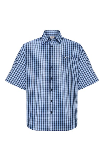 Мужская хлопковая рубашка VETEMENTS, арт. ME76SH043N/26132 P0PLIN