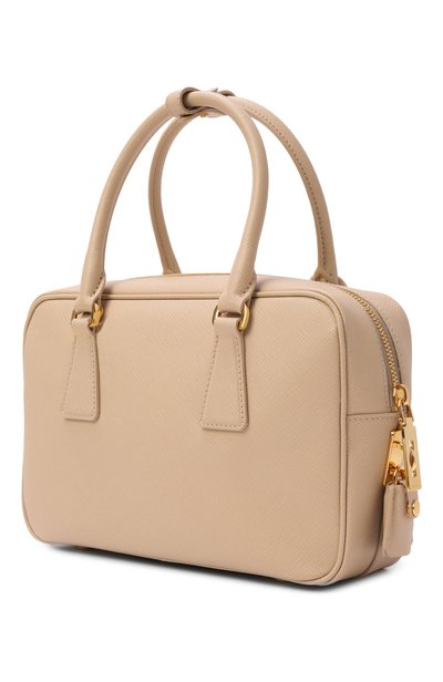 Сумка PRADA светло-бежевого цвета по цене 431000 руб., арт. 1BB113/NZV, фото 4 Сумка PRADA, арт. 1BB113/NZV, фото 4