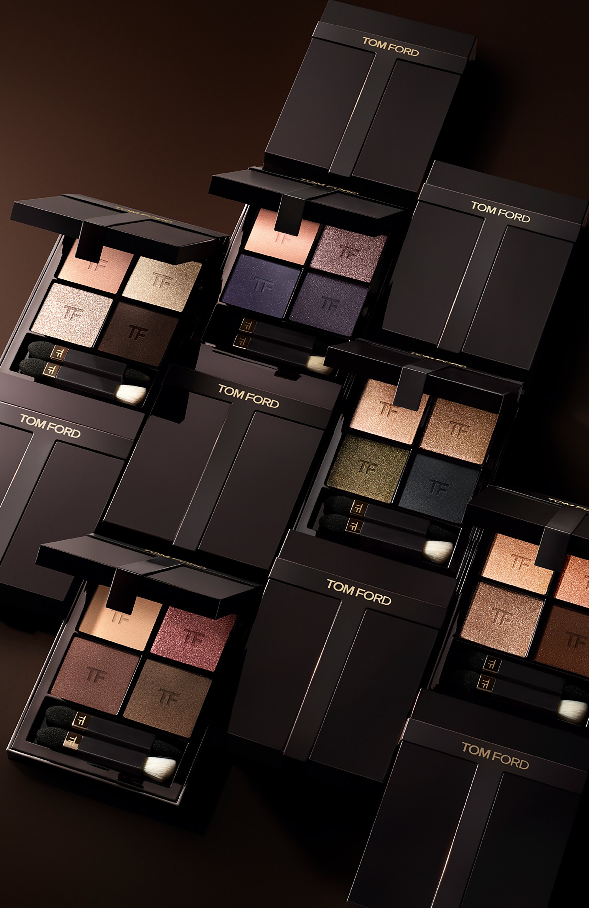 Палетка теней runway eye color quad crème, оттенок 47 olive smoke (7g) TOM FORD, арт. T1QS-01, фото 3