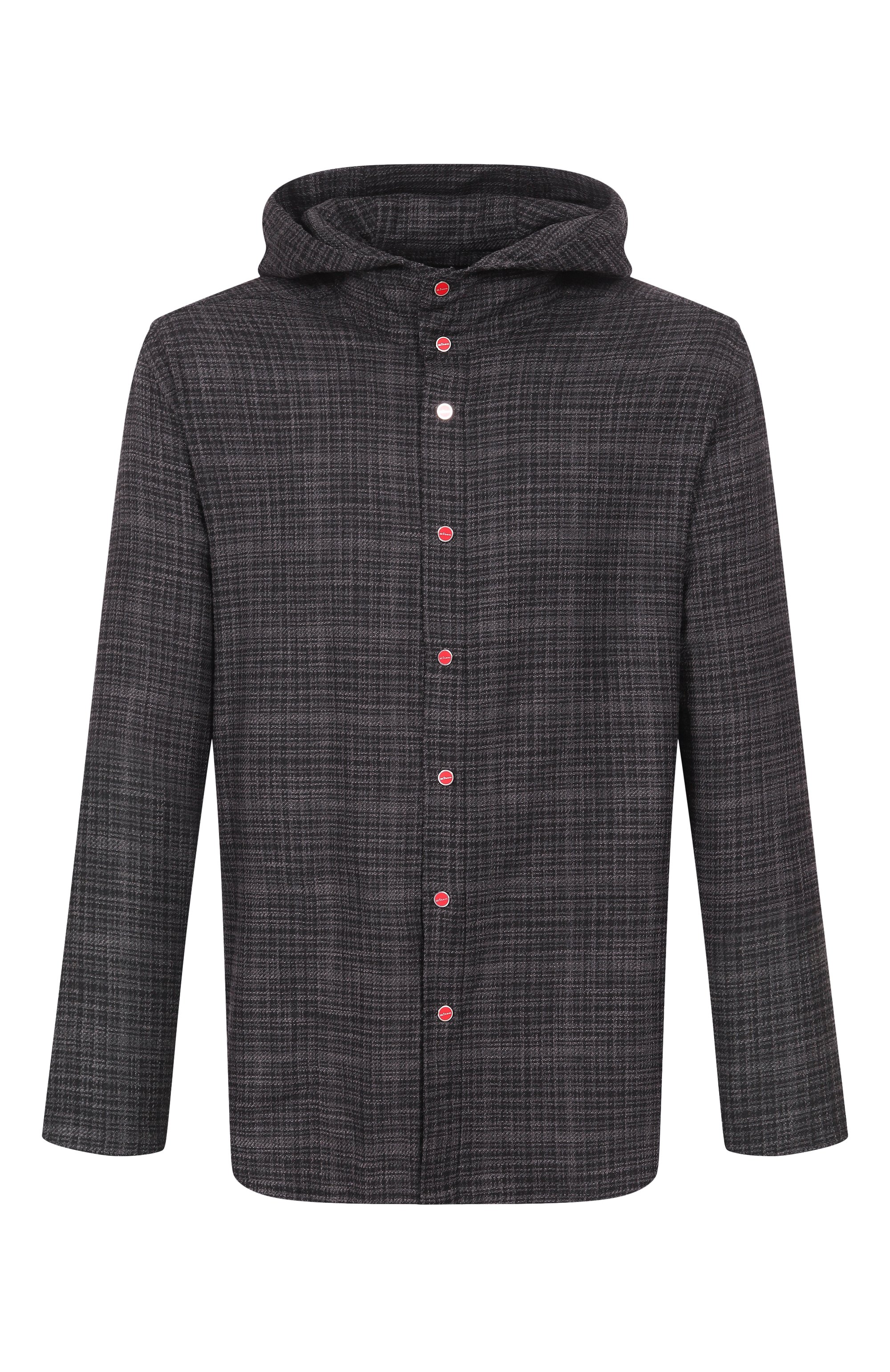 Рубашка из шерсти и шелка KITON, арт. UMCPETEK0617E16, фото 1