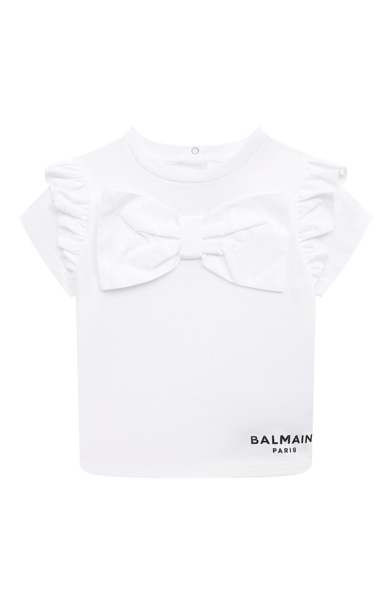 Хлопковая футболка BALMAIN, арт. BU8071, фото 1