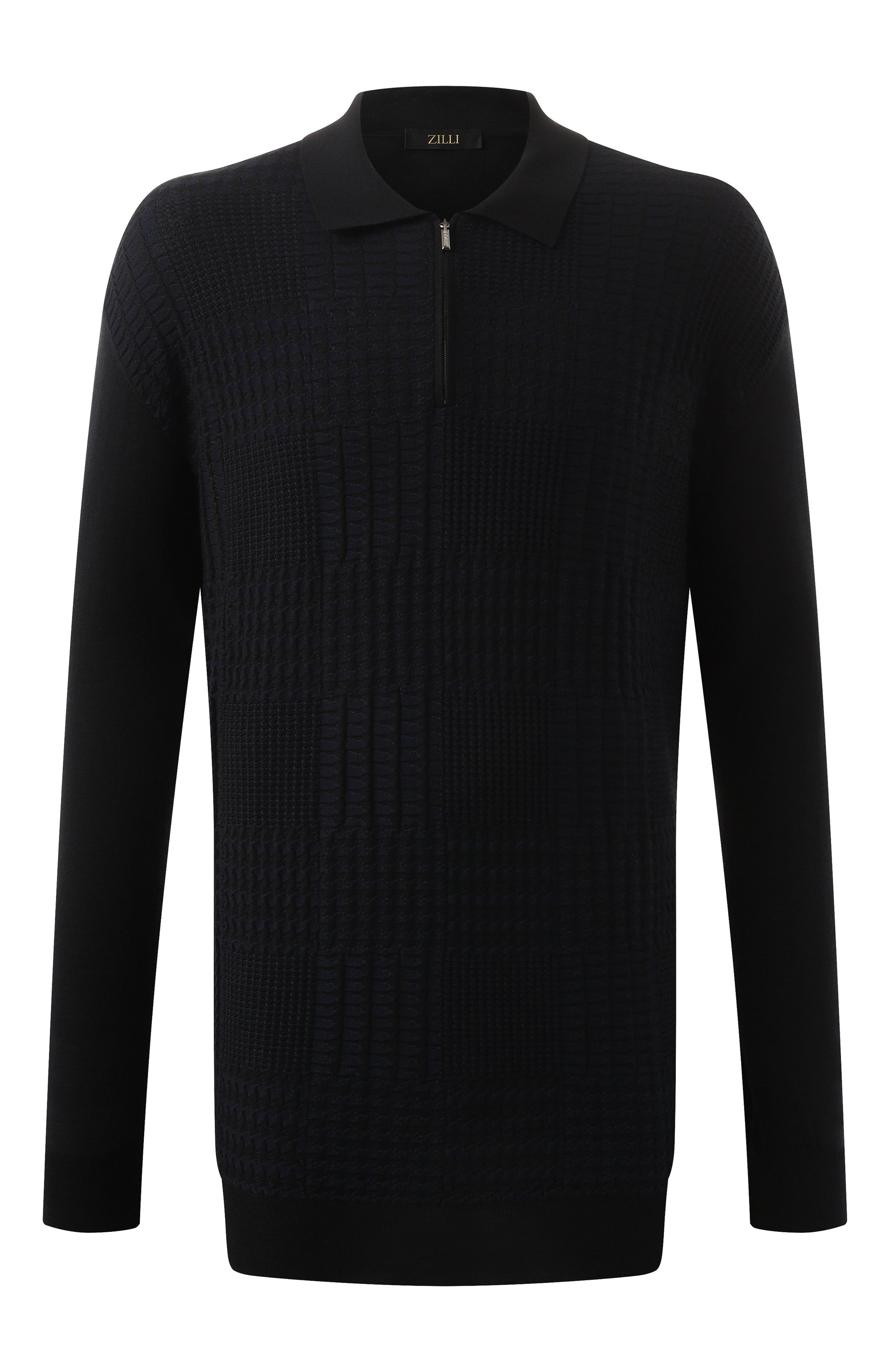 Поло из кашемира и шелка ZILLI, арт. KZP001M0330VPDG00/64, фото 1