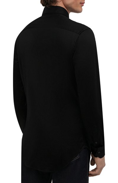 Хлопковая рубашка GIORGIO ARMANI, арт. 8WGCCZ97/JZ070, фото 4