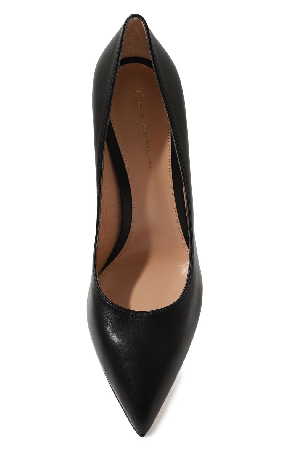 Кожаные туфли piper 85 GIANVITO ROSSI, арт. G21375.85RIC.VGINER0, фото 6