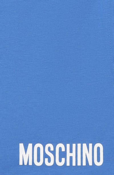 Хлопковые шорты MOSCHINO, арт. HUQ02R/LBA10_001, фото 3