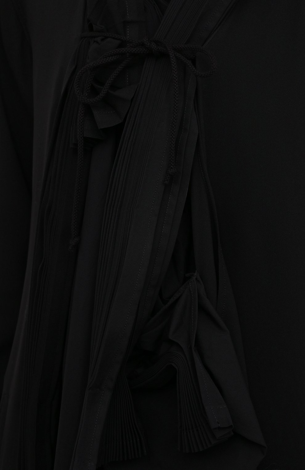Шелковое пальто YOHJI YAMAMOTO, арт. FR-D04-800, фото 5