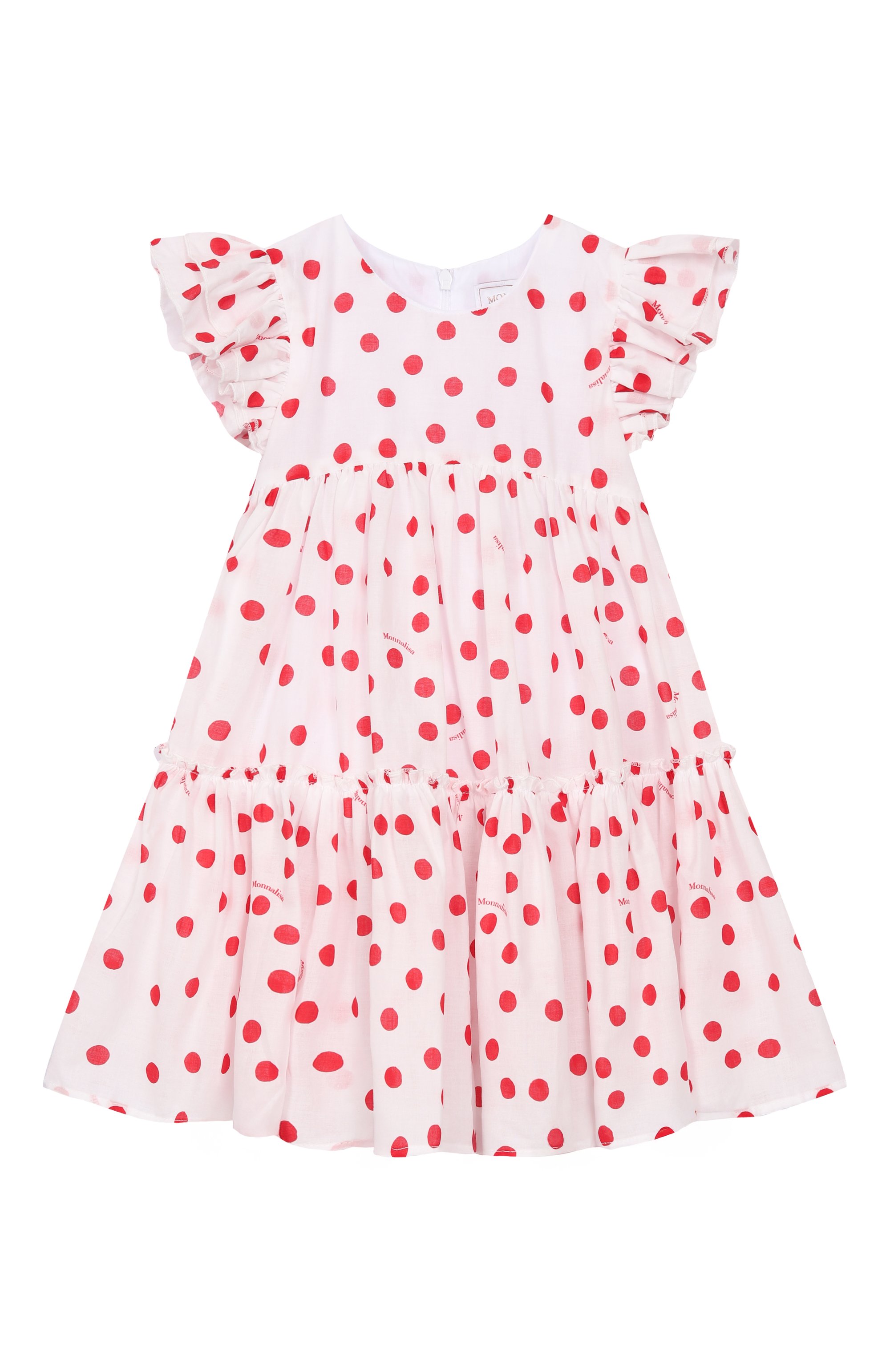 Хлопковое платье MONNALISA, арт. 31E910, фото 1