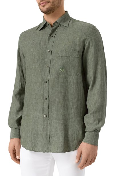 Льняная рубашка STEFANO RICCI, арт. MC007783/BX2922, фото 3