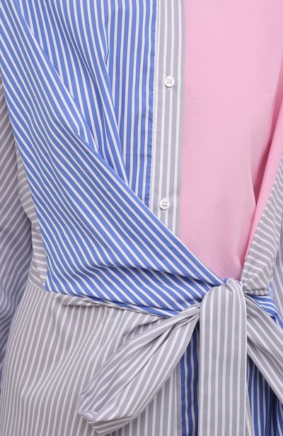 Хлопковое платье MSGM, арт. 3041MDA01Y 217107, фото 5