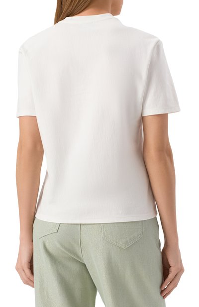 Хлопковая футболка GIAMBATTISTA VALLI, арт. 25SSPVLE4J03-03JEE, фото 4