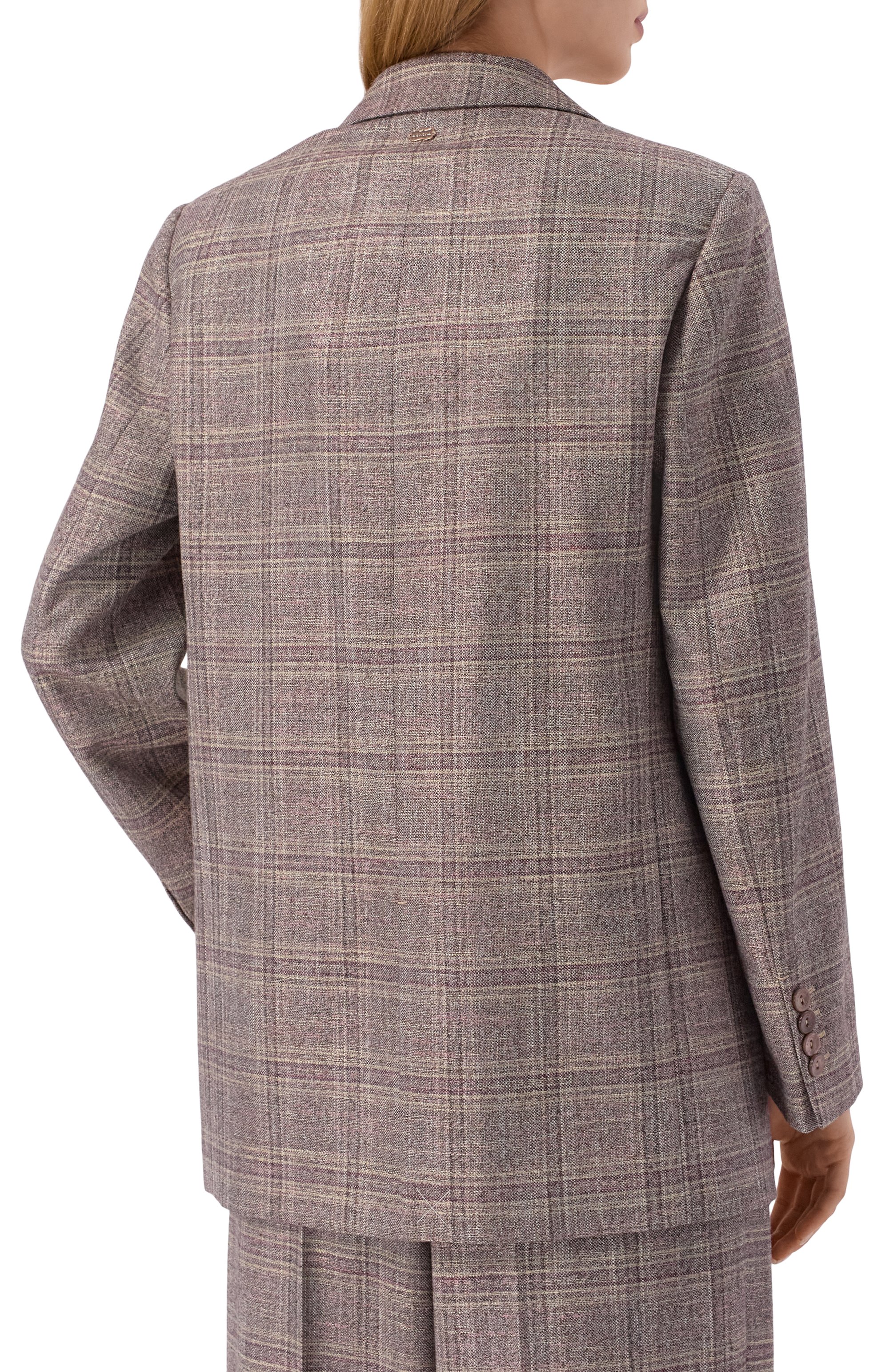 Жакет из шерсти и вискозы AGNONA, арт. TX1002E/Q1044E, фото 4