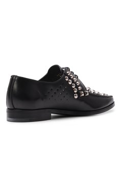 Кожаные дерби PRADA, арт. 1E701I-B4L-F0002-015, фото 3