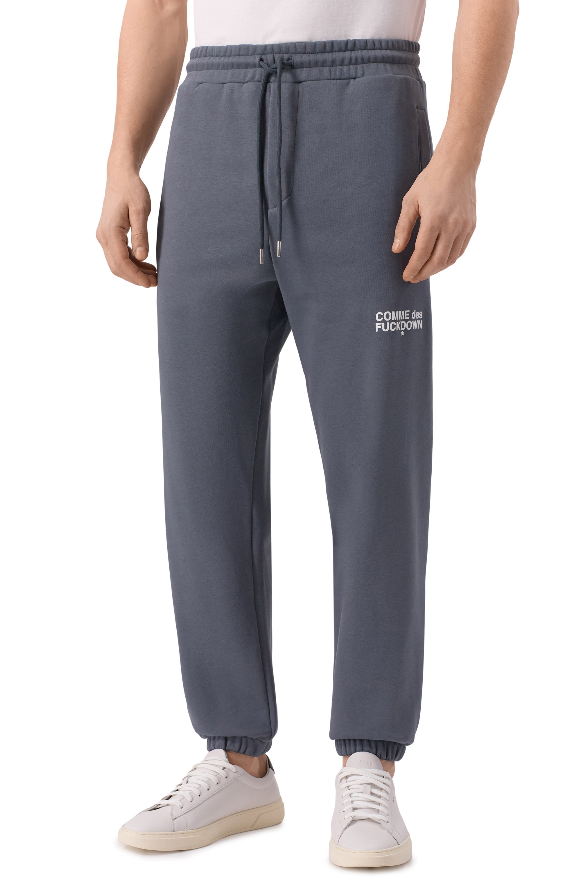 Хлопковые джоггеры COMME DES FUCKDOWN, арт. CFABM01514, фото 3