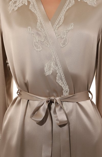 Шелковый халат MARJOLAINE, арт. 3VAN2001, фото 5