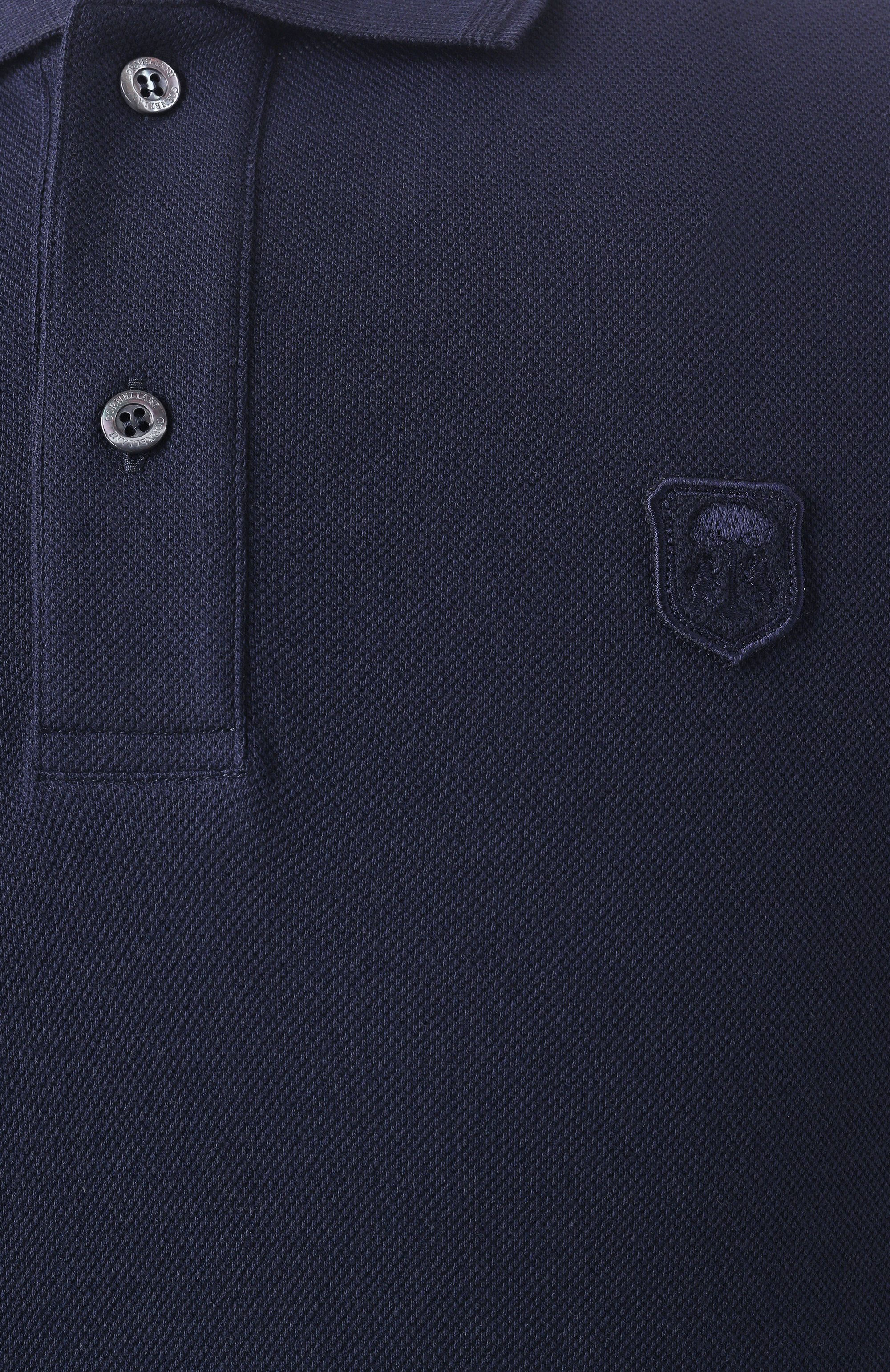 Хлопковое поло CORNELIANI, арт. 25G570-2525045, фото 6