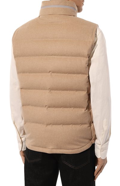 Пуховый жилет BRUNELLO CUCINELLI, арт. MM4631940, фото 4