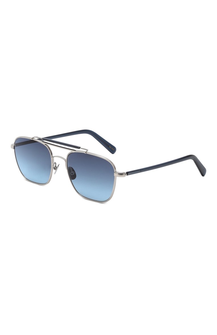 Солнцезащитные очки MOSCOT, арт. GAFILTA SUN SILVER/NAVY/DENIM BLUE, фото 1