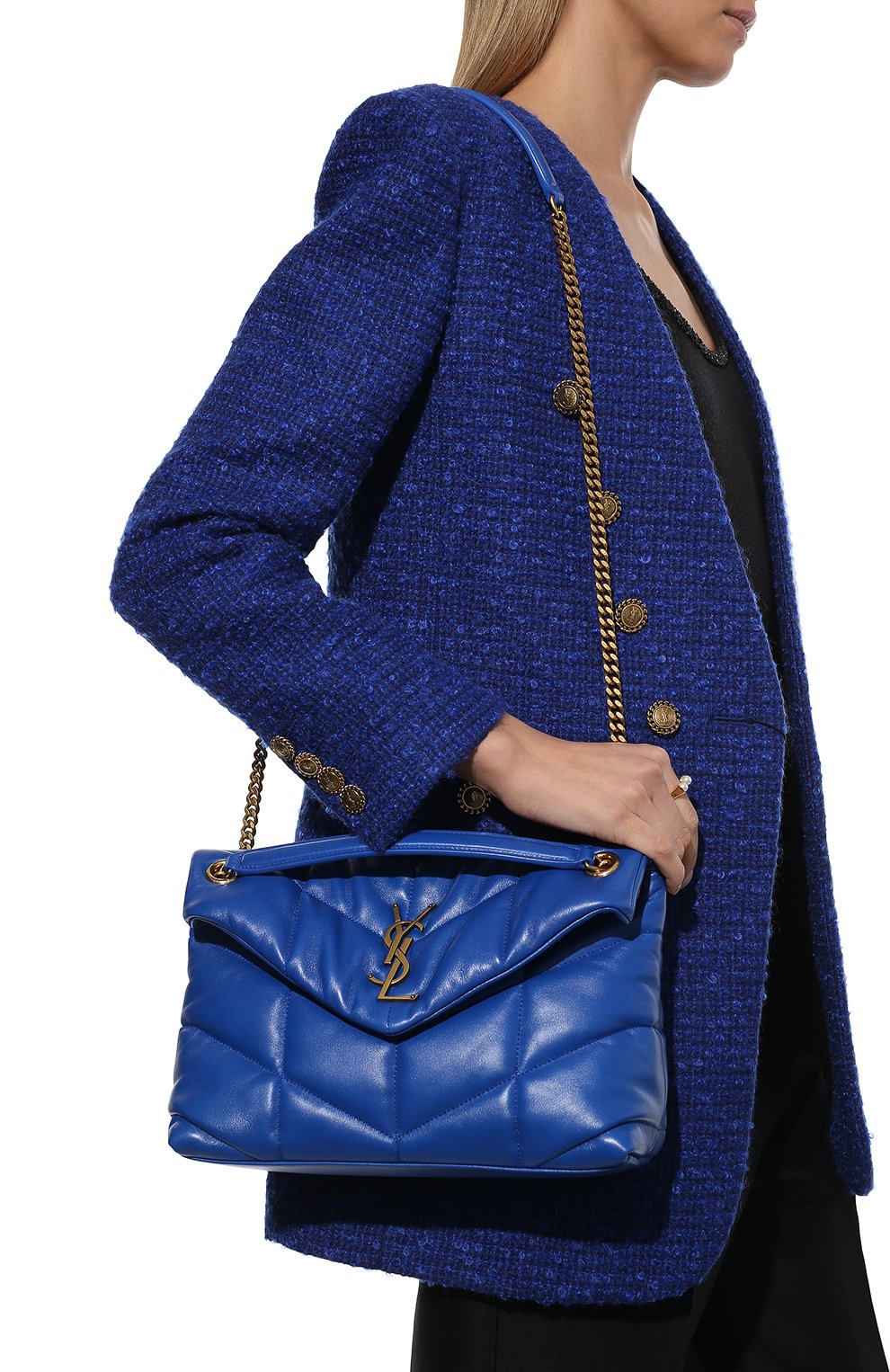 Сумка puffer small SAINT LAURENT, арт. 577476/1EL07, фото 6