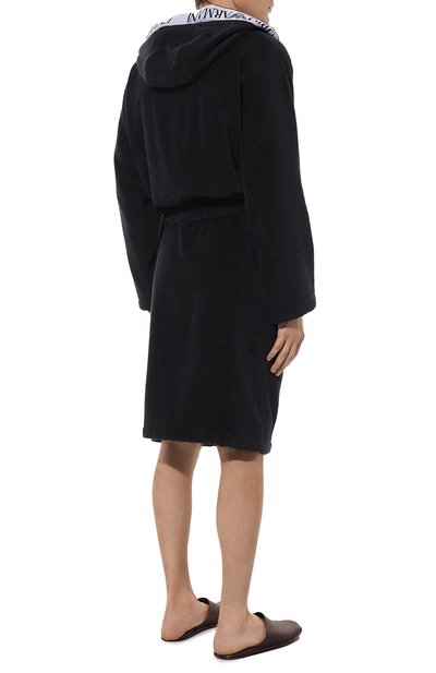 Хлопковый халат EMPORIO ARMANI, арт. 112057/CS591, фото 4