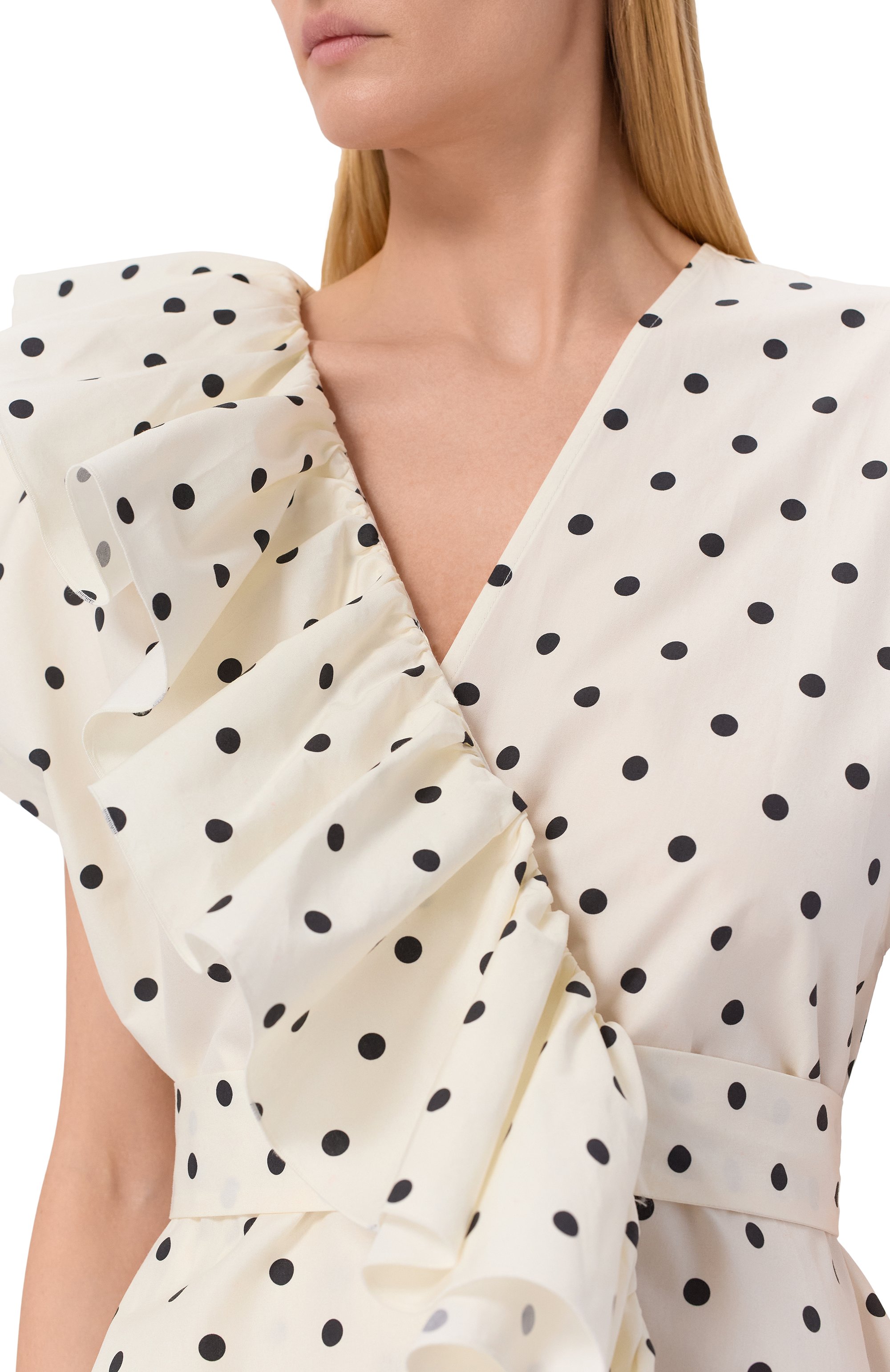 Хлопковое платье MSGM, арт. 4042MDA29/267353, фото 4