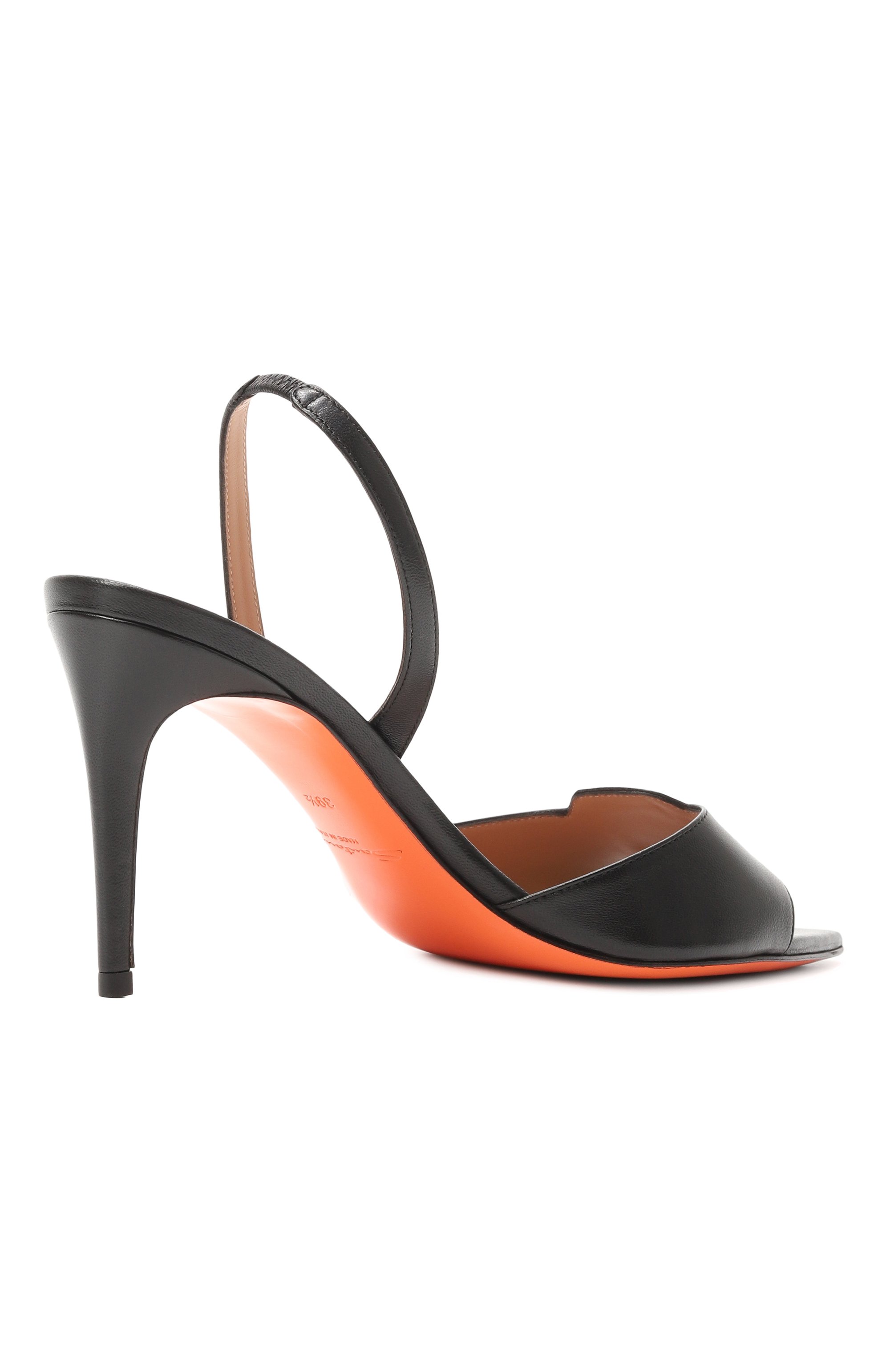 Кожаные босоножки SANTONI, арт. WHEG71686HA2NKED, фото 5