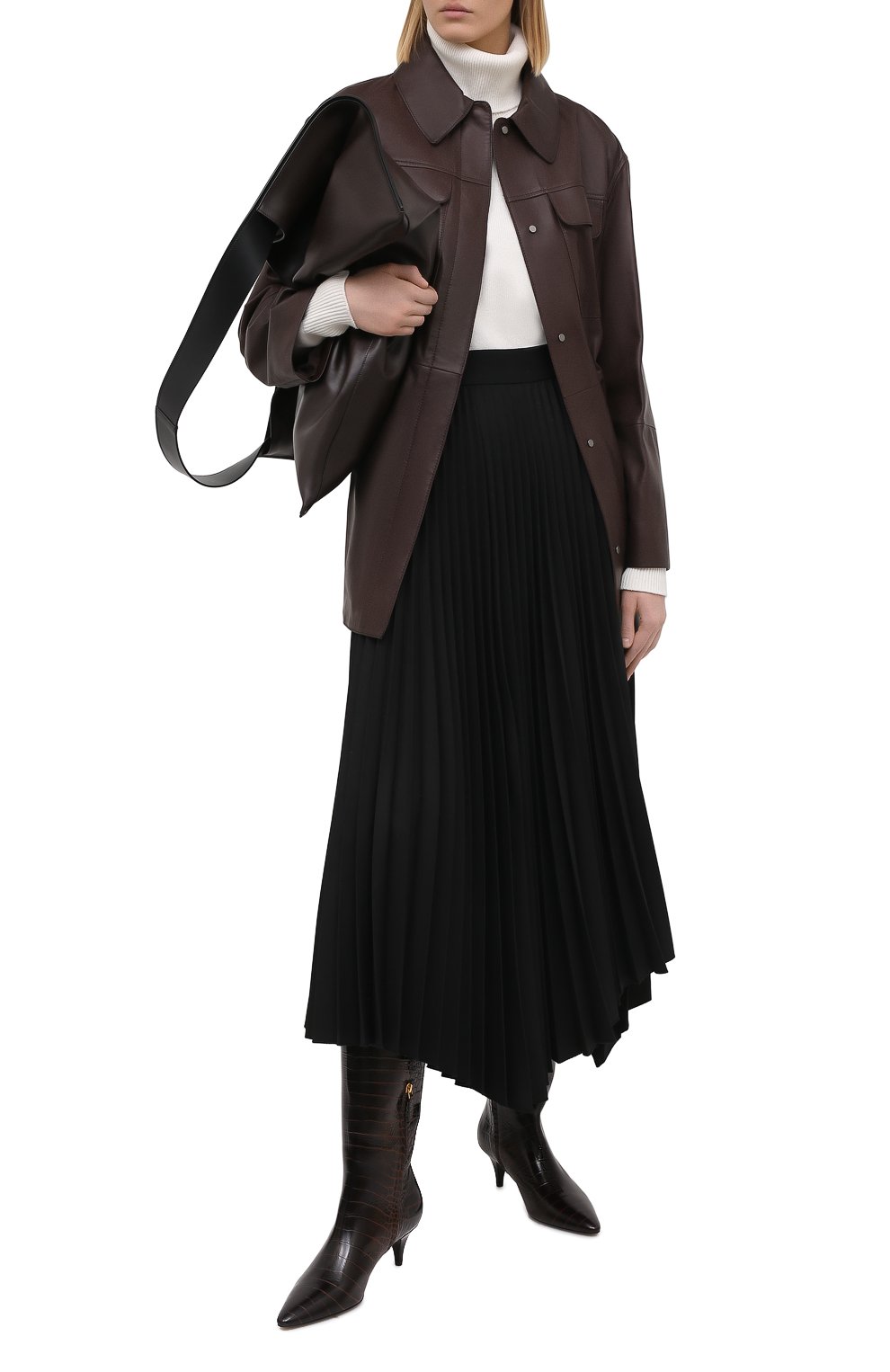 Кожаные сапоги TOM FORD, арт. W2689T-LCL102, фото 2