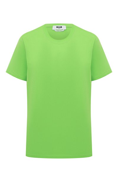 Женская хлопковая футболка MSGM, арт. 3341MDM185 227798