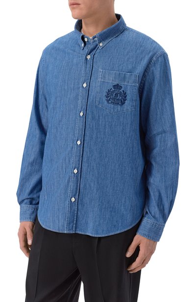 Джинсовая рубашка SPORTY AND RICH, арт. SI02865243BL26, фото 3