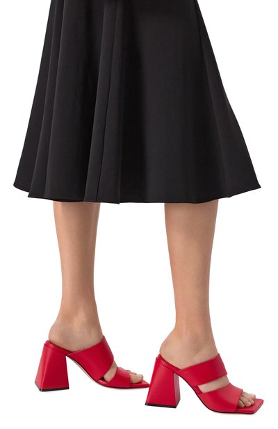 Кожаные мюли VIC MATIE, арт. 1G3860D_G46G200410, фото 3