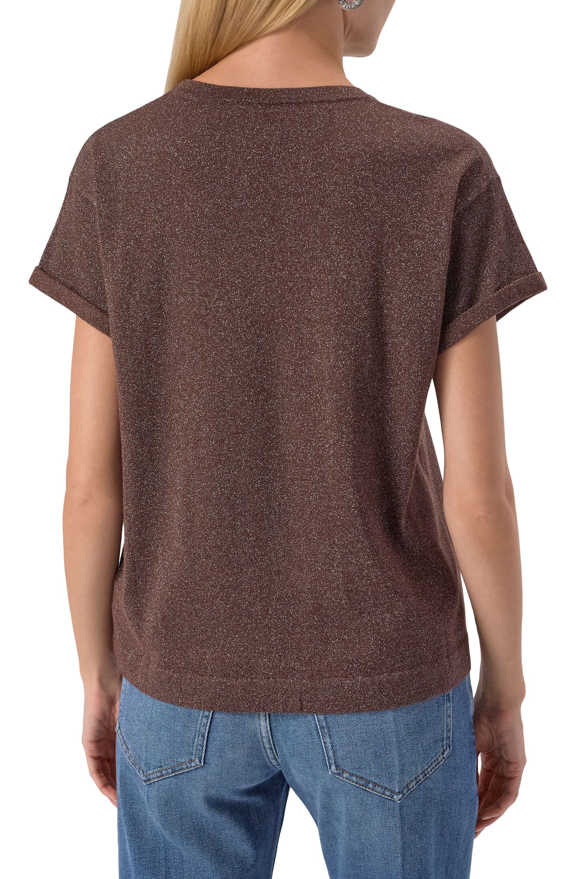 Пуловер из кашемира и шелка BRUNELLO CUCINELLI, арт. M41810000P, фото 4