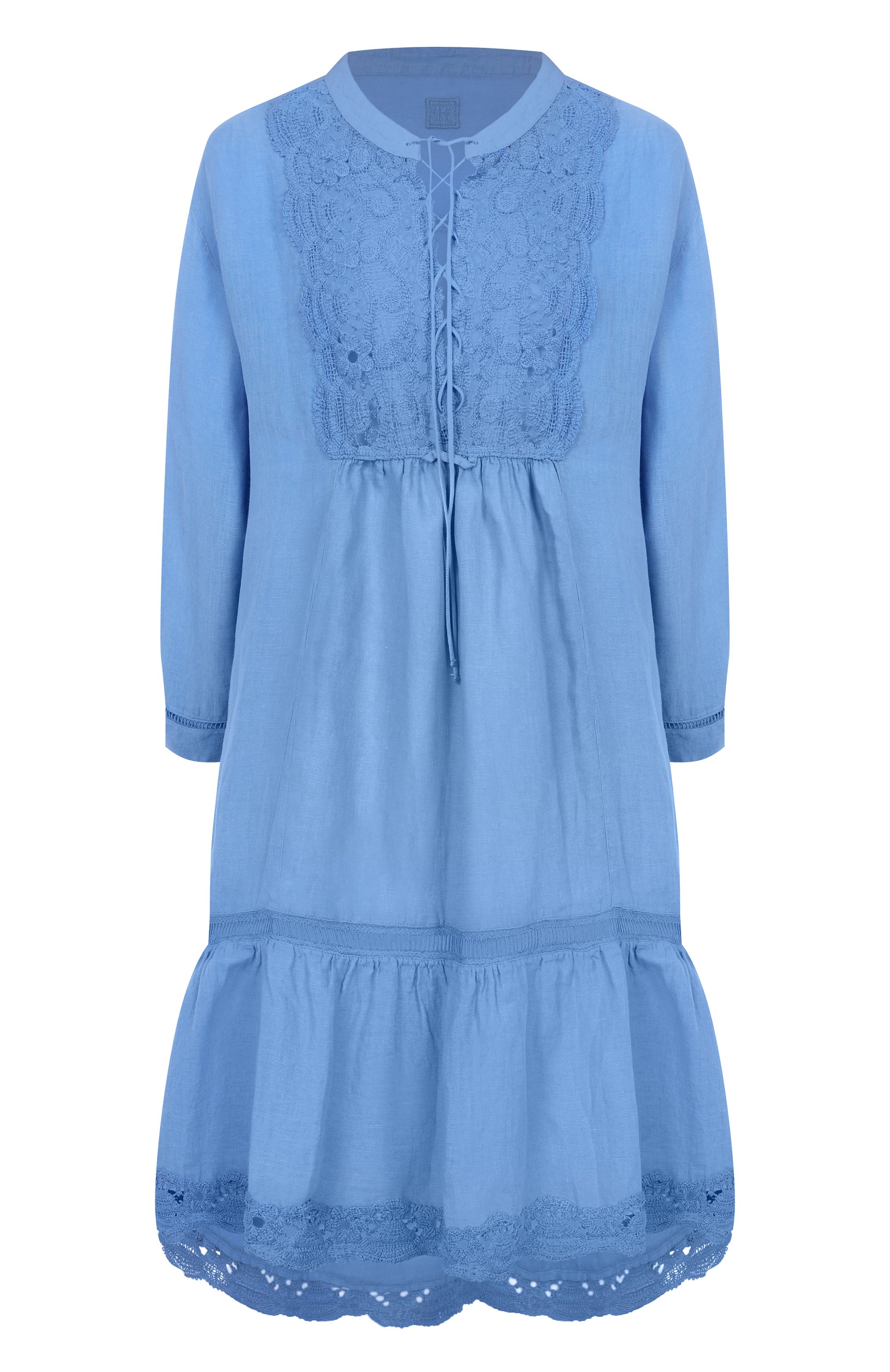 Льняное платье 120% LINO, арт. 32ALIW4PIH/0115, фото 1