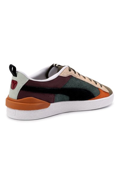 Кожаные кеды suede bloc wtformstripe PUMA разноцветного цвета по цене 12550 руб., арт. 38118402, фото 4 Кожаные кеды suede bloc wtformstripe PUMA, арт. 38118402, фото 4