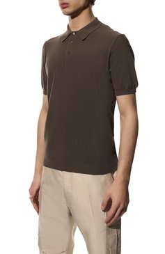 Хлопковое поло CORNELIANI, арт. 89M576-2125138/00, фото 3