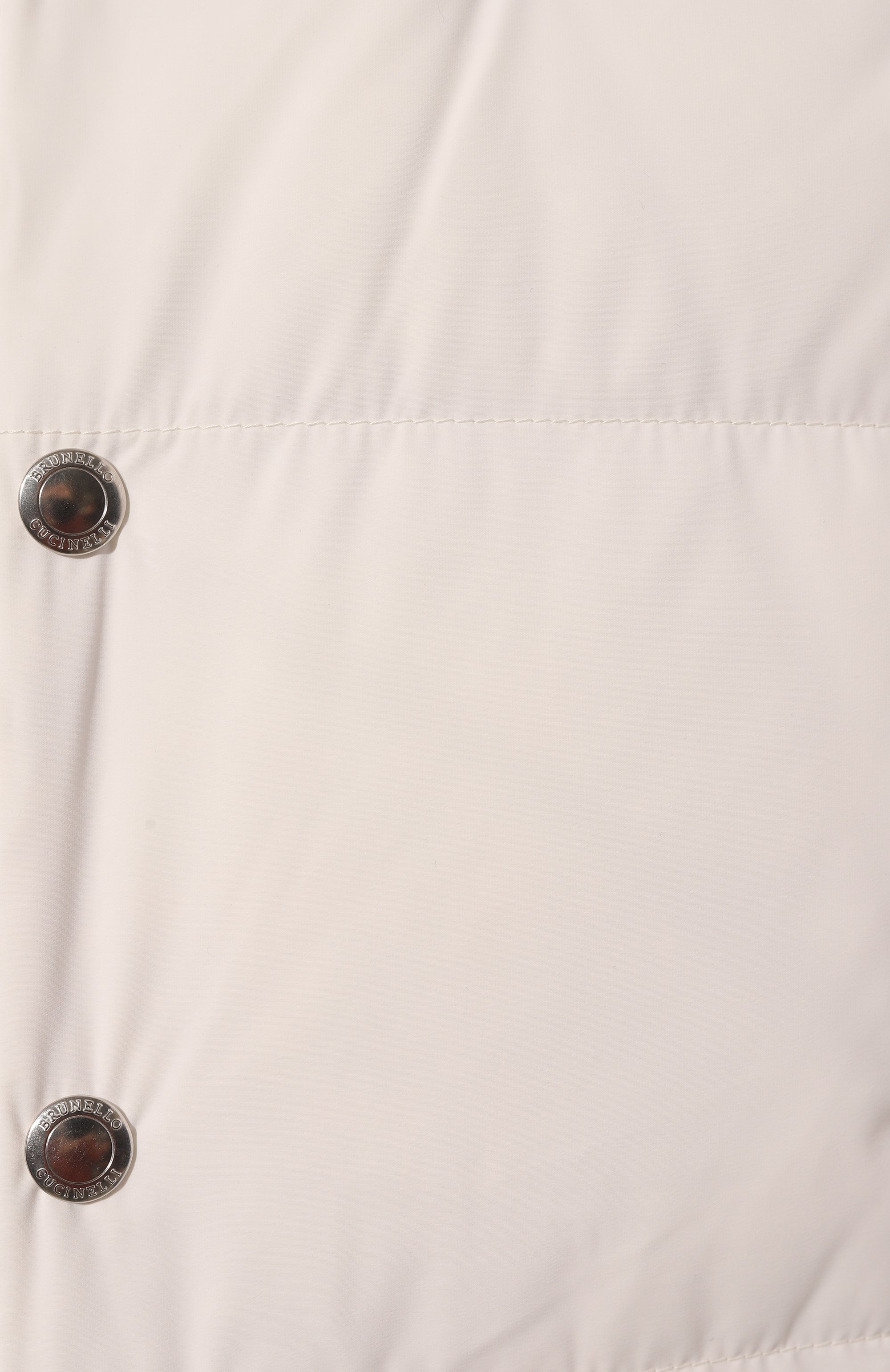 Пуховый жилет BRUNELLO CUCINELLI белого цвета по цене 277000 руб., арт. MM4031716, фото 5 Пуховый жилет BRUNELLO CUCINELLI, арт. MM4031716, фото 5