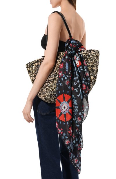 Шелковый платок сюзане GOURJI, арт. T21SUZ7BKR, фото 2