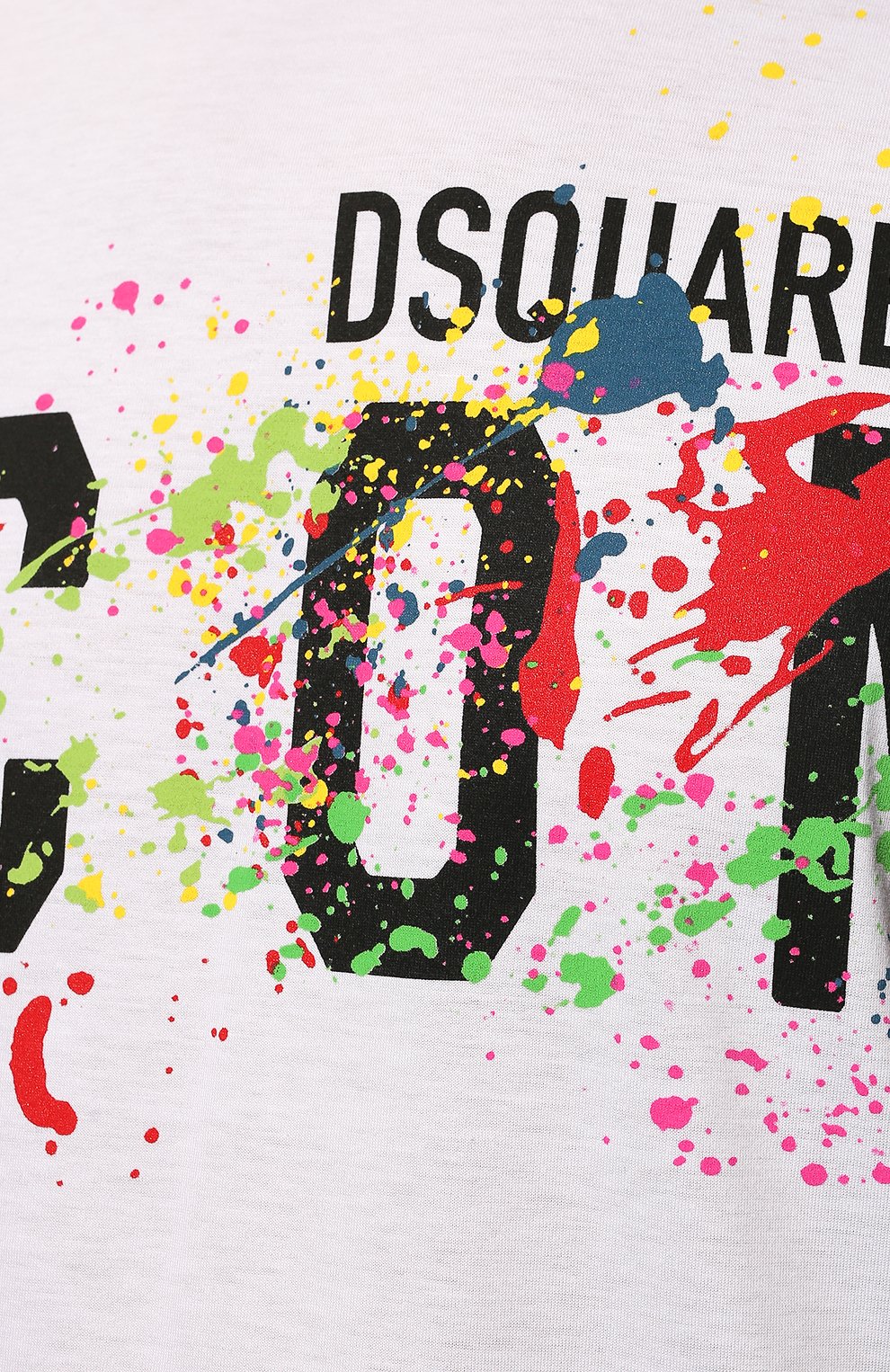 Хлопковая футболка icon DSQUARED2, арт. S79GC0052/S23009, фото 5