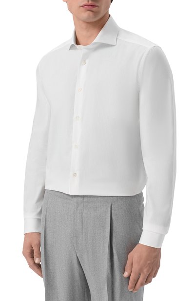 Хлопковая сорочка CORNELIANI, арт. 28P002/2A11459, фото 3