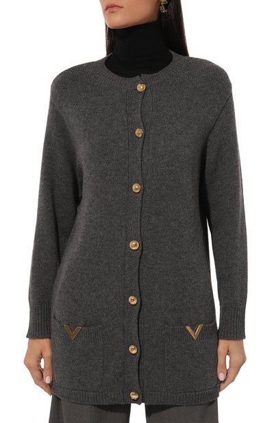 Шерстяной кардиган VALENTINO, арт. 5B3KA07Z8N2, фото 3