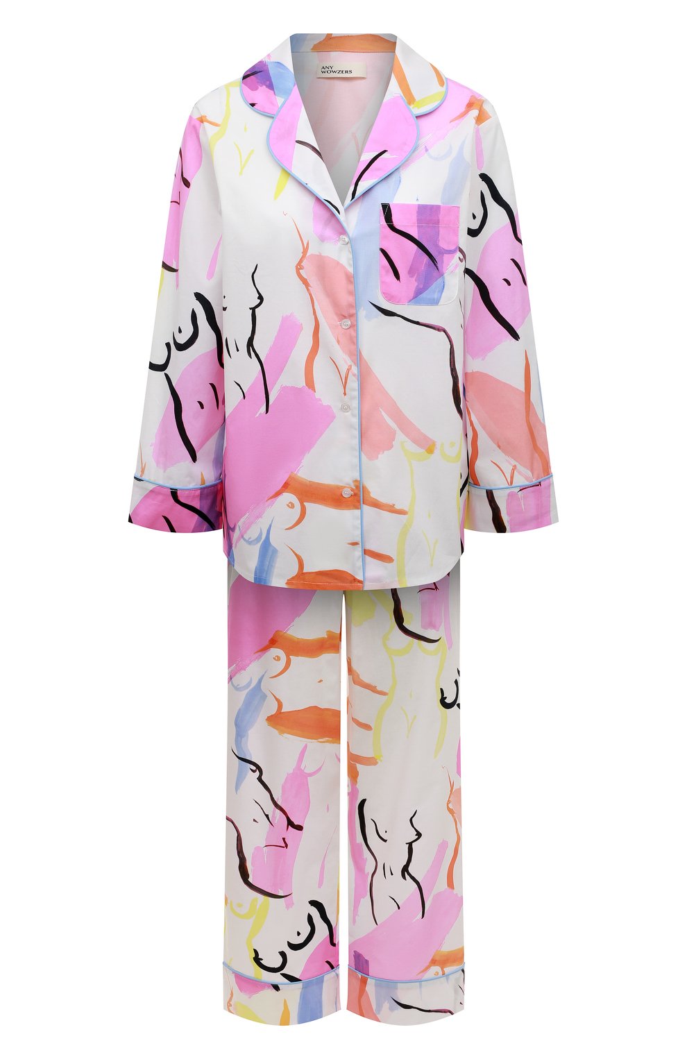 Хлопковая пижама ANY WOWZERS, арт. CLS02-SI-P, фото 1