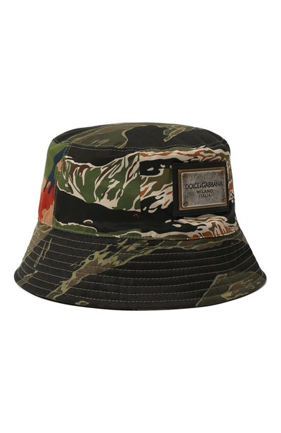 Мужская хлопковая панама DOLCE & GABBANA, арт. GH747A/GEY09